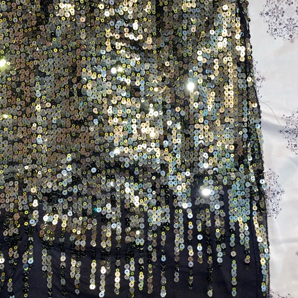Sequin Green Dress - Picture 2 of 4